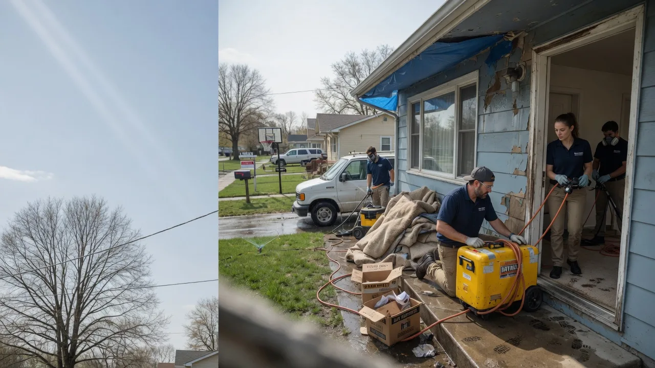 Basement Flood Cleanup in Peosta, IA near me